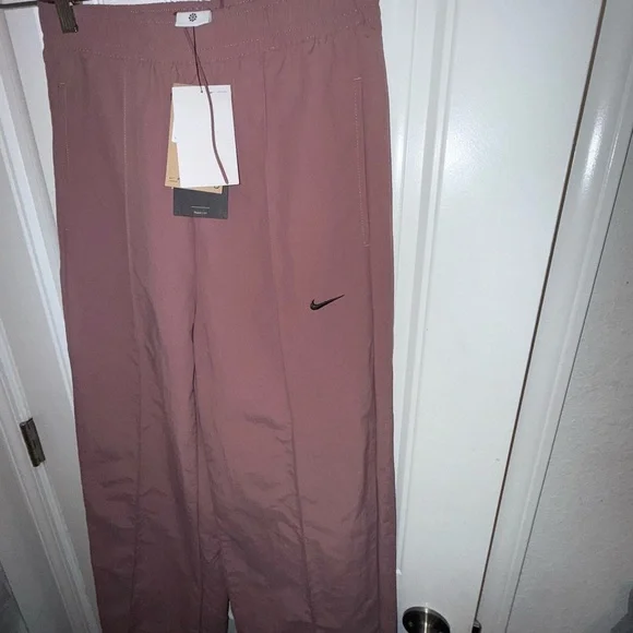 Nike Pink Track Pants with High-Rise Waist - Picture 12 of 16